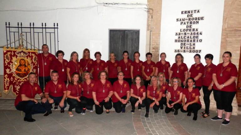 Las anderas de San Roque se reencuentran