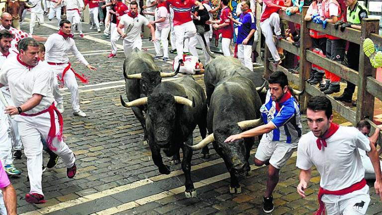 Dos heridos en San Fermín