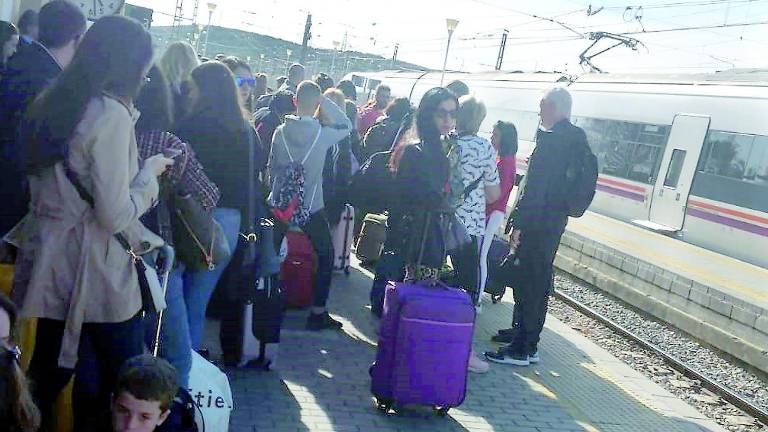 Accidente en el tren Sevilla-Jaén