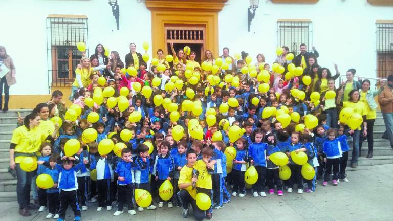 Bailén se tiñe de amarillo