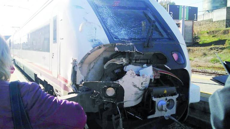 Accidente en el tren Sevilla-Jaén