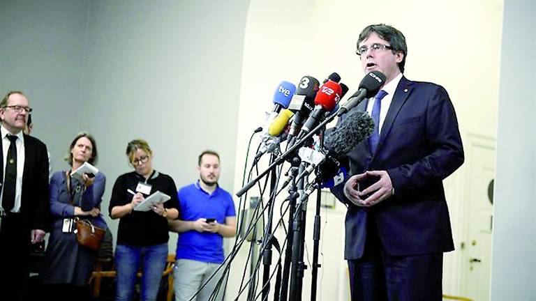 No se contempla el regreso del expresidente Puigdemont