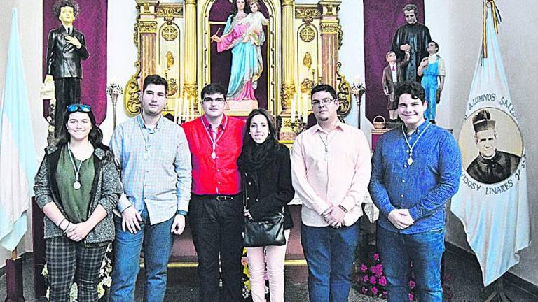 Restauración de imágenes de San Juan Bosco y de Domingo Savio