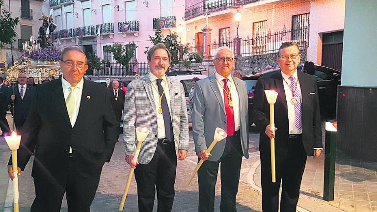 El Nazareno ilumina Alcaudete