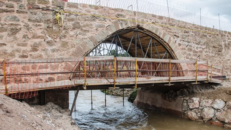 Críticas de la plataforma a las obras del Puente Mocho