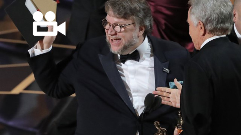 La forma del agua, de Guillermo del Toro, triunfa en los Oscar