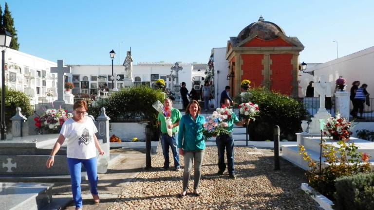 Día de flores, recuerdos y emoción