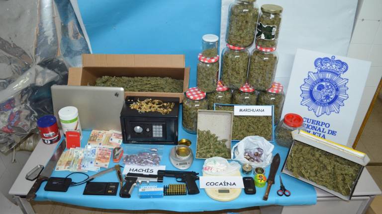 Desarticulado un grupo criminal dedicado al “menudeo” de estupefacientes
