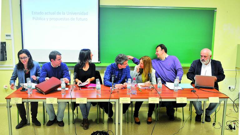 Debate sobre el estado de la universidad pública