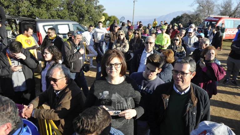 Aplausos a los ciclistas más brillantes