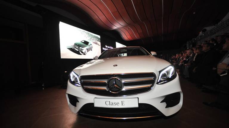 Jadisa luce el Mercedes Clase E