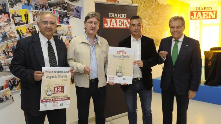 La medalla de la Virgen de Alharilla, con Diario JAÉN