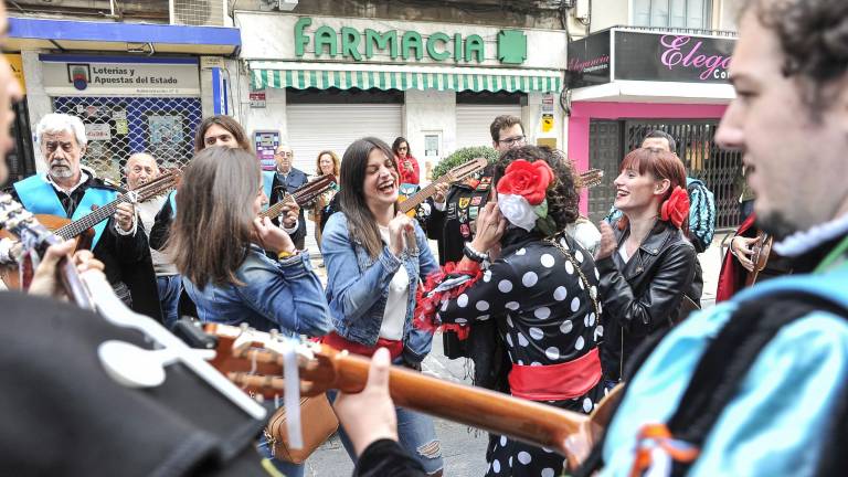 Los tunos toman las calles de Jaén