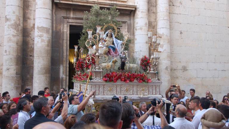 Día de devoción en torno a la Divina Pastora en San Ildefonso