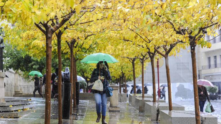 El otoño se hace notar en Jaén