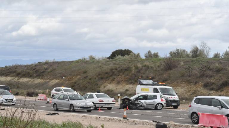 Una mujer muere en un aparatoso accidente en Úbeda