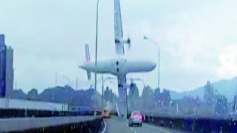 Accidente de avión en Taiwan