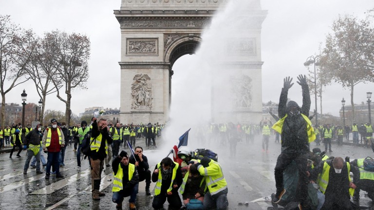 Violencia “amarilla” en París
