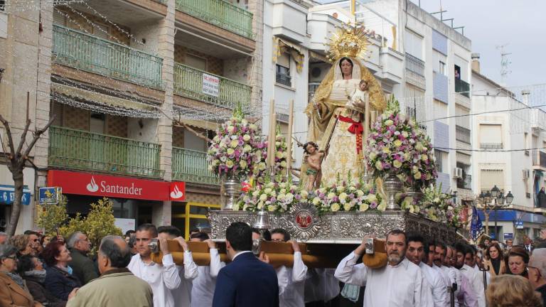 La Virgen lleva paz a las almas