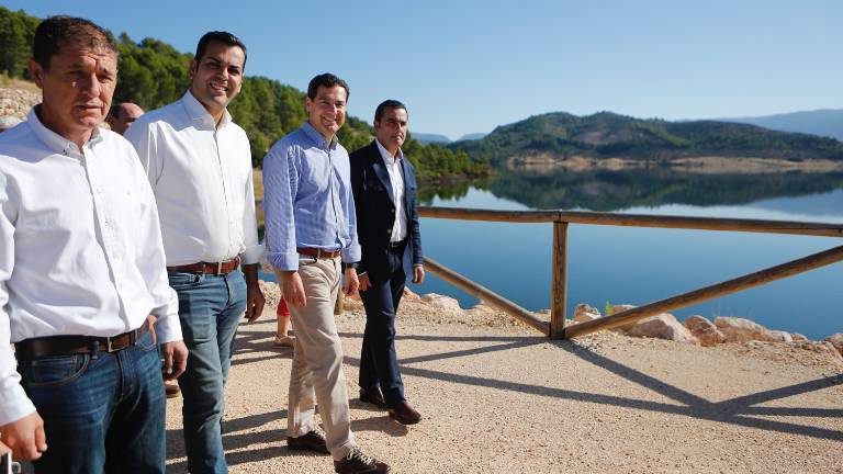 Moreno promete, si llega a San Telmo, terminar la presa de Siles
