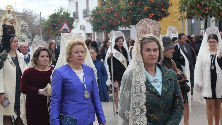 La Virgen lleva paz a las almas