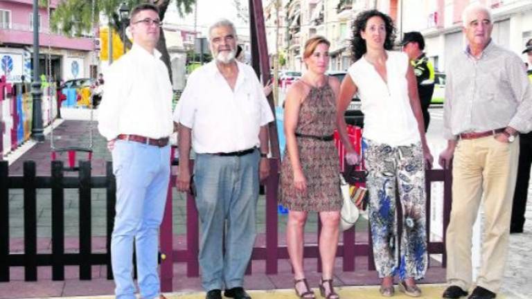 Parque para los residentes en la Avenida de Andalucía
