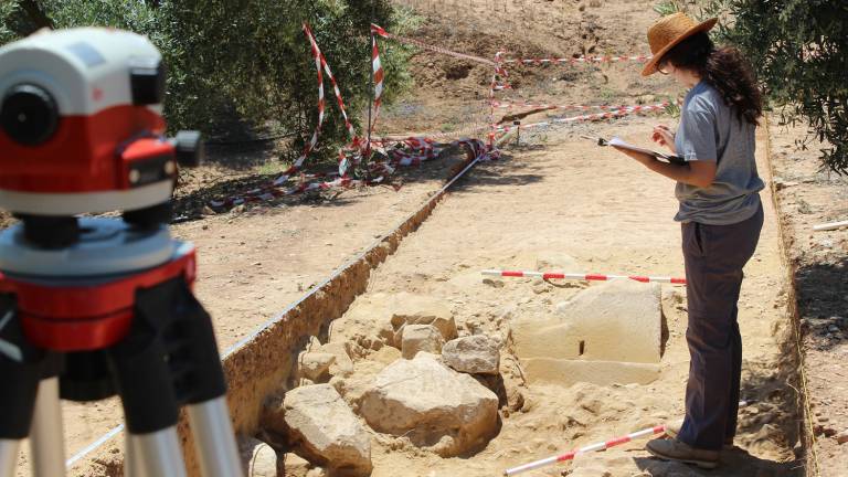 Hallan en Mengíbar la puerta de entrada a la Bética Romana