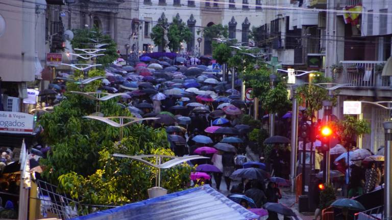 Un Viernes Santo interrumpido