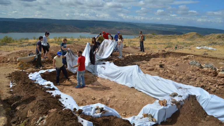 La comarca de la tierra roja presume hoy en su fiesta