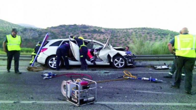 Dos heridos en otra colisión en la A-316 en Alcaudete