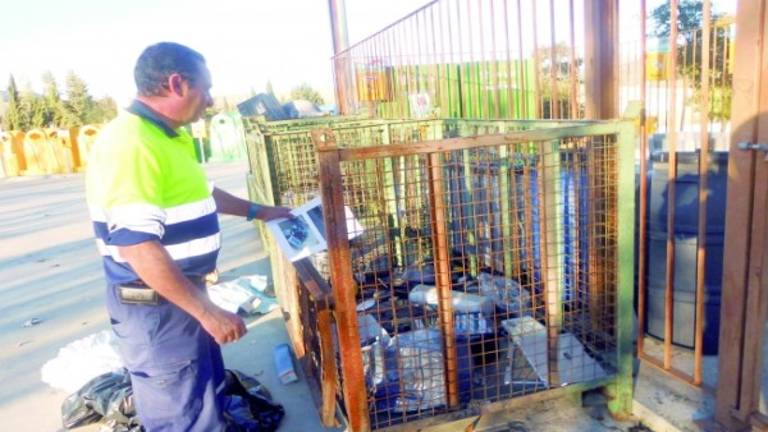 El punto limpio es objeto de robos “casi cada día”