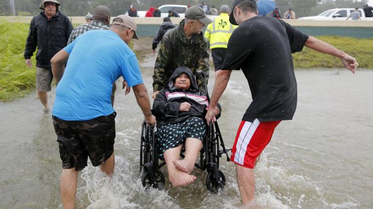 Los estragos de Harvey en imágenes