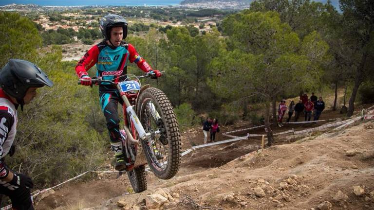 Camino de la leyenda del trial