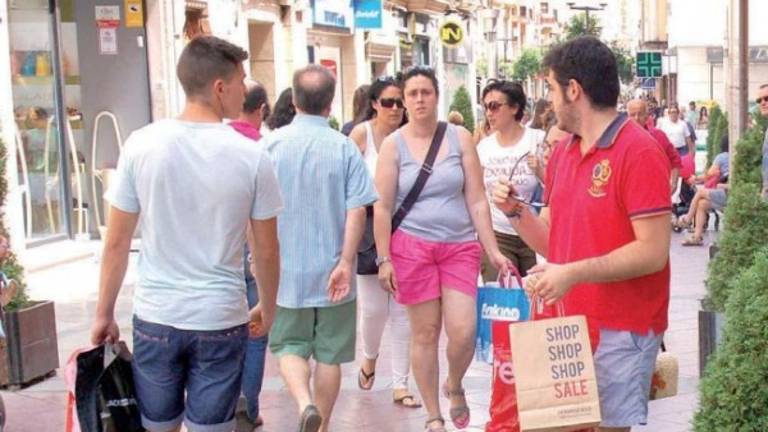 Buen ambiente comercial en el primer día de las rebajas