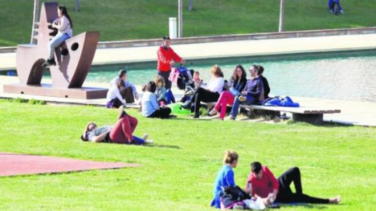 Temperaturas de hasta 20 grados llenan las terrazas