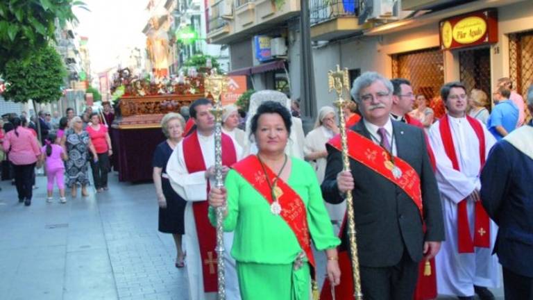 San Eufrasio recorre las principales calles