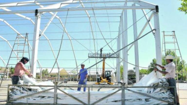 Trabajos para que el Parque del Pisar “brille” en la feria