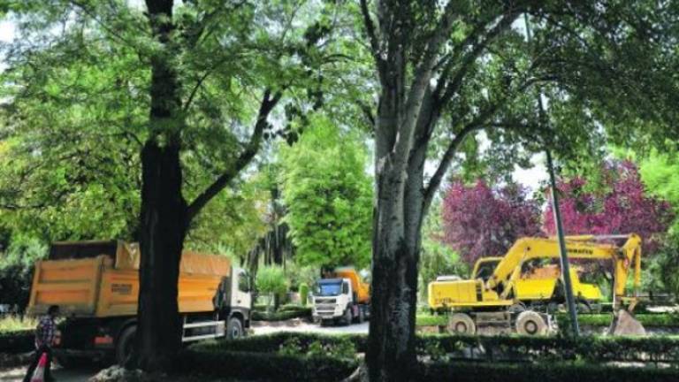 Las obras de La Alameda continúan tras un paréntesis