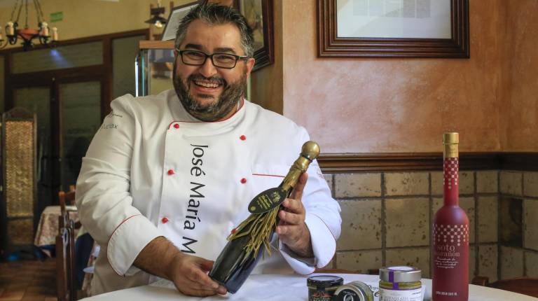 EMBAJADOR. <i>José María Melero llevará en su maleta una buena selección de productos “Degusta Jaén”</i>
