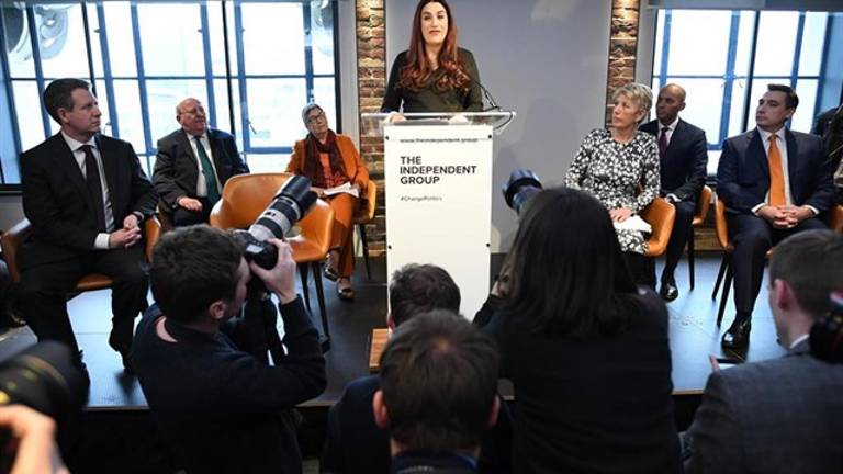 Escisión parlamentaria por el Brexit