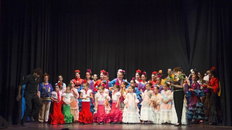 Festival de fin de curso muy flamenco