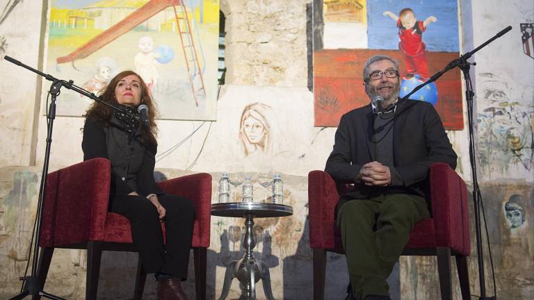Muñoz Molina, en su barrio