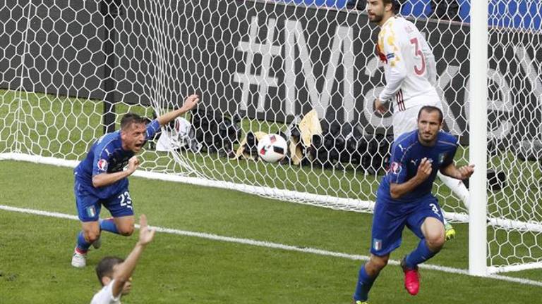 España cae eliminada ante una Italia superior
