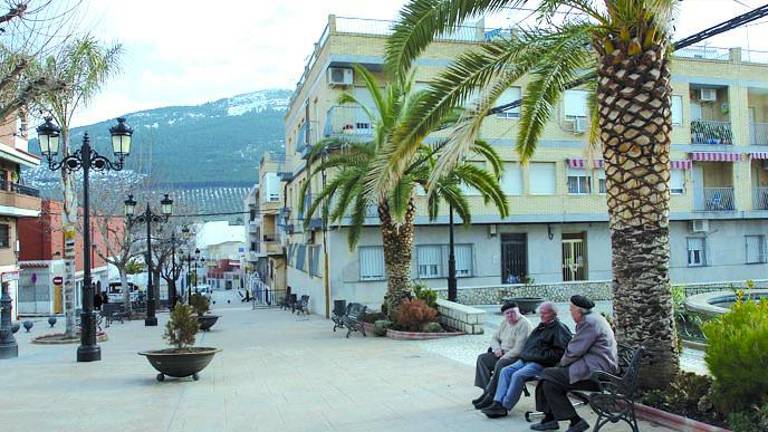 Oasis de paz entre olivares