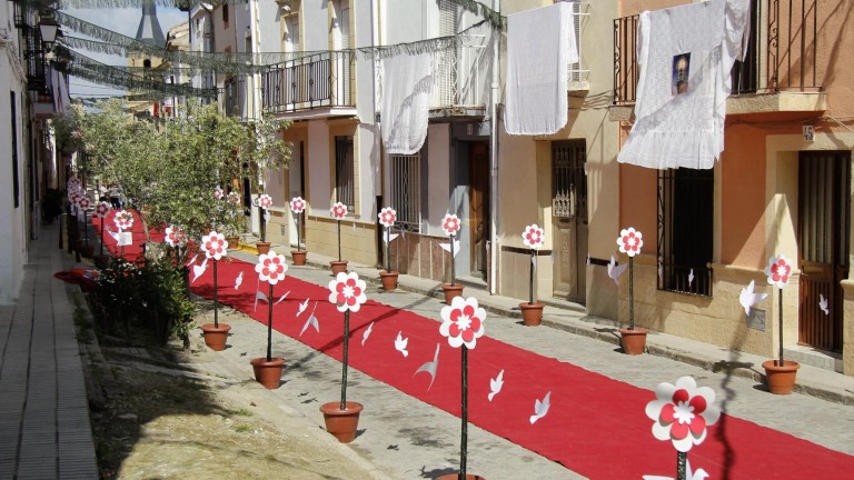 Ibros exhibe belleza en las calles más concurridas del municipio