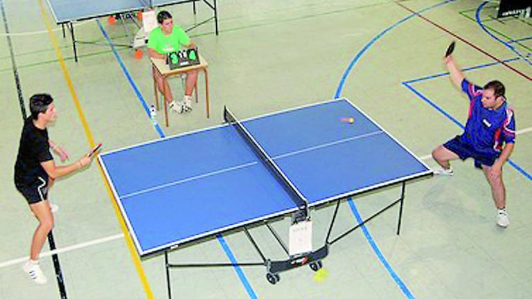 Fase de ascenso nacional del tenis de mesa en la ciudad