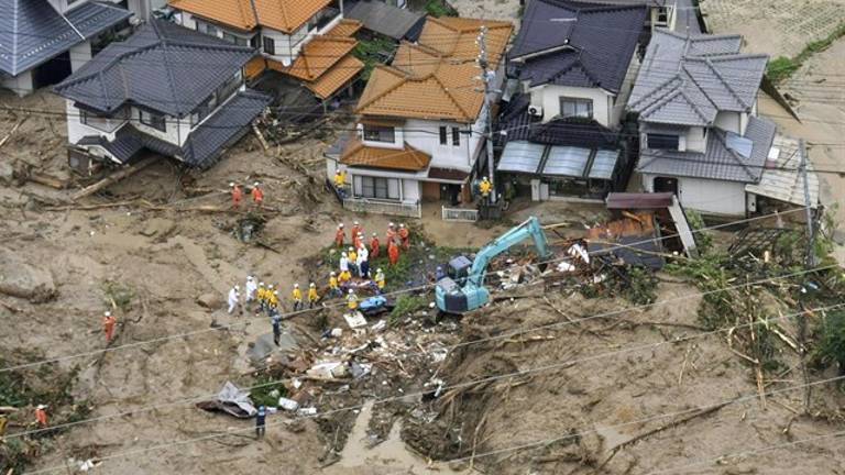 Las lluvias dejan casi cincuenta muertos en Japón