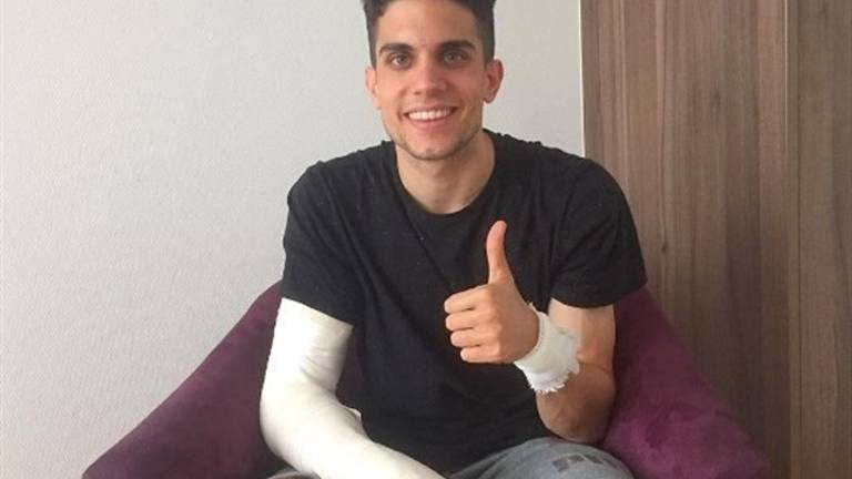 Bartra “Ya estoy mucho mejor, muchas gracias a todo el mundo”