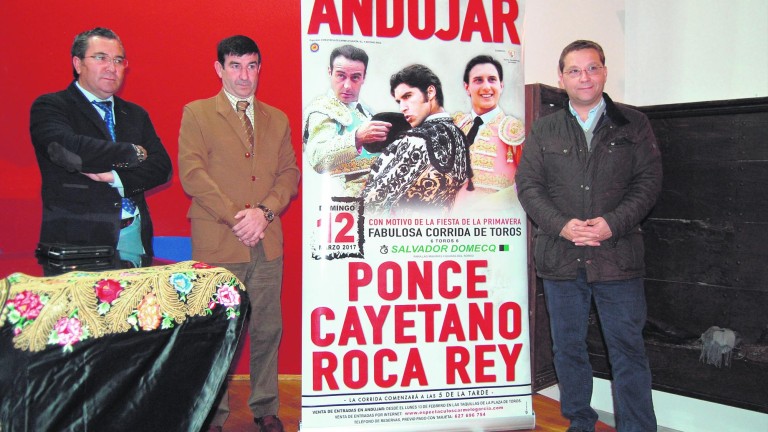 El toreo de Ponce, Cayetano y Roca Rey llegará en marzo
