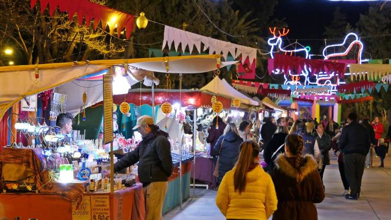 Mercadillo navideño en Villacarrillo